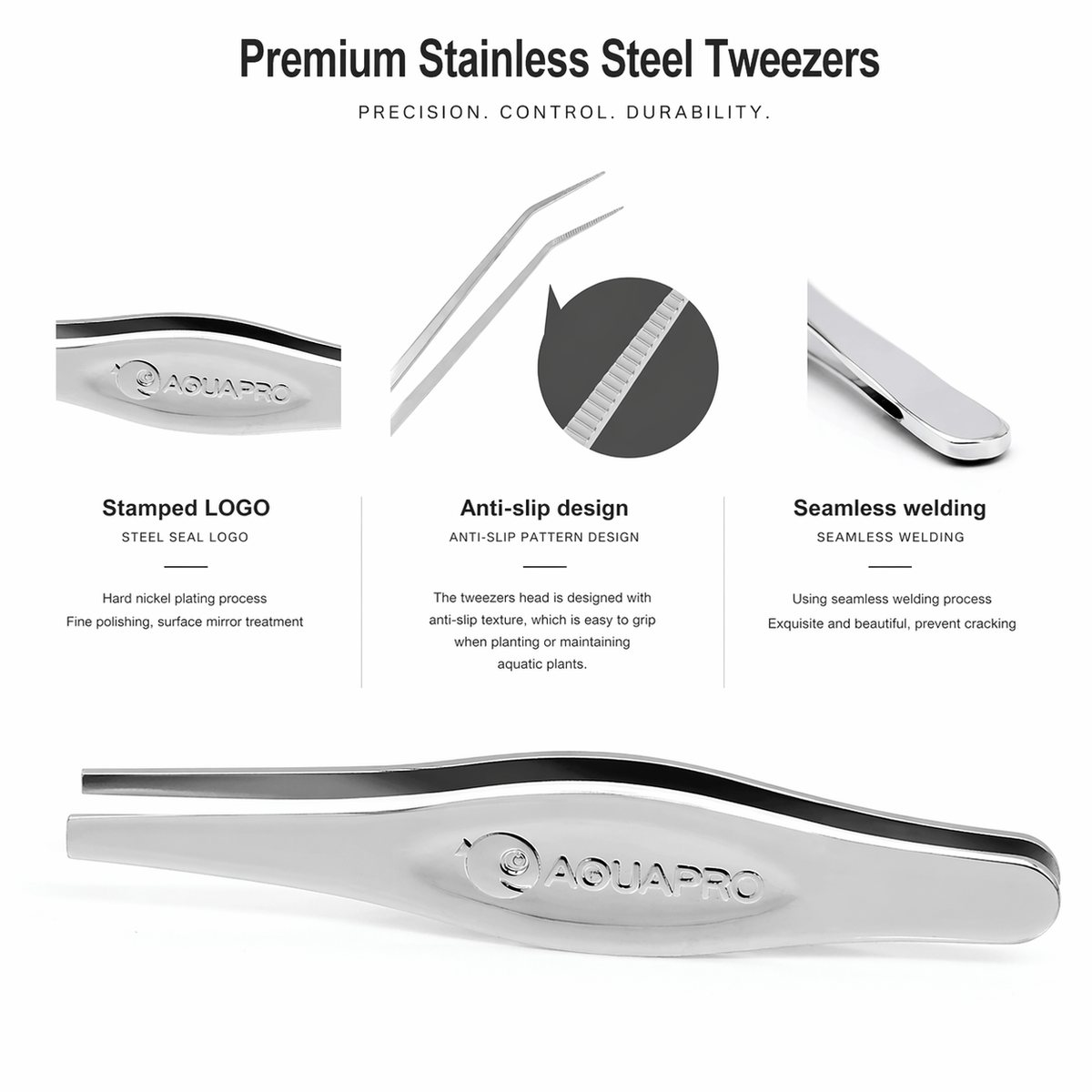 AQUAPRO Tweezer Pro 33cm (Straight/Curved)