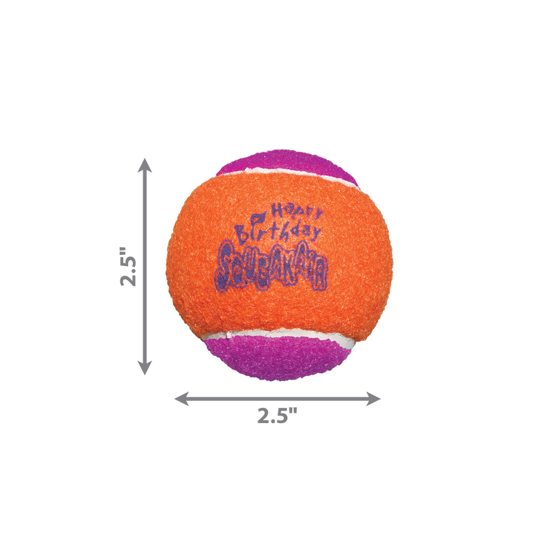 KONG Dog Toys SqueakAir Birthday Ball