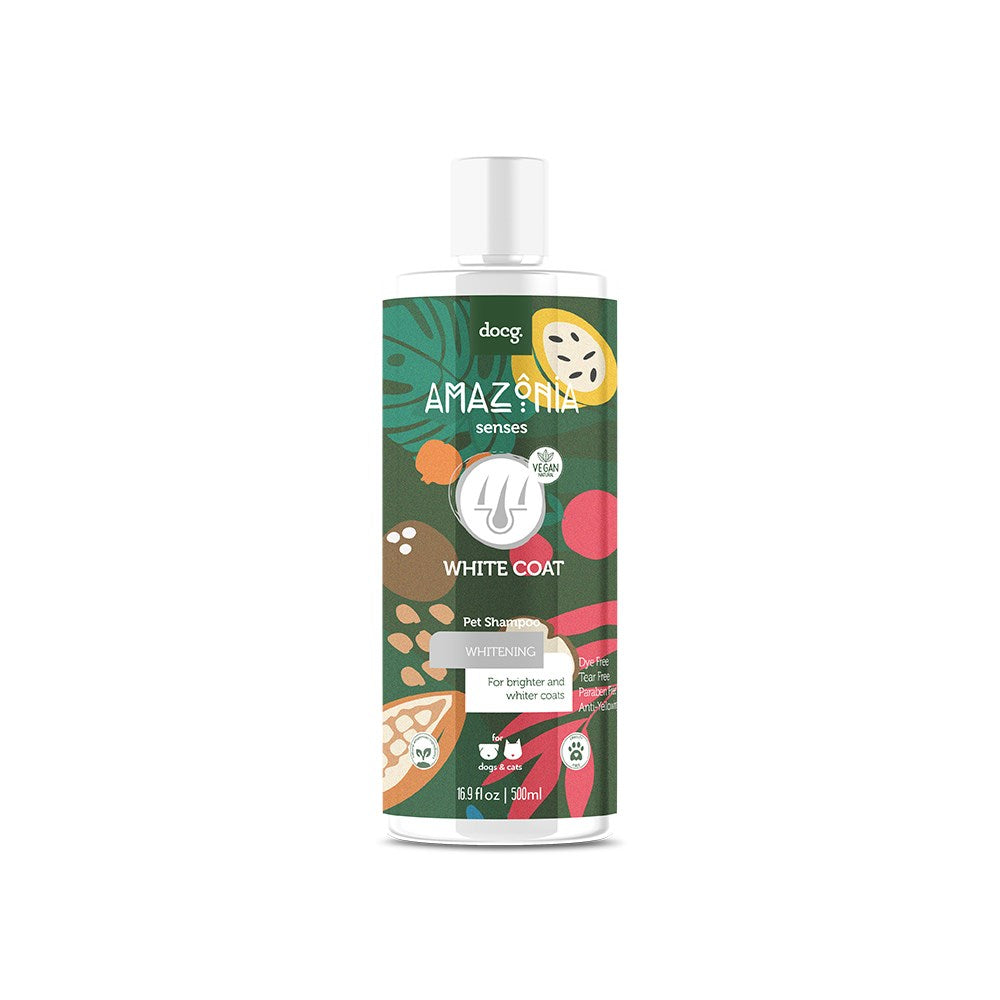 AMAZONIA Senses White Coat Shampoo For Cats & Dogs 500ml
