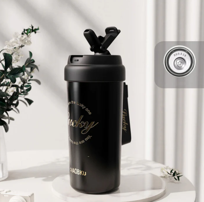🔥Gift Idea 49% OFF Hot Sale🔥Lily of the Valley Stainless Steel / Ceramic Liner Insulation Cup