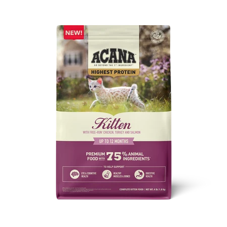 Acana - Highest Protein Cat Food For Kitten