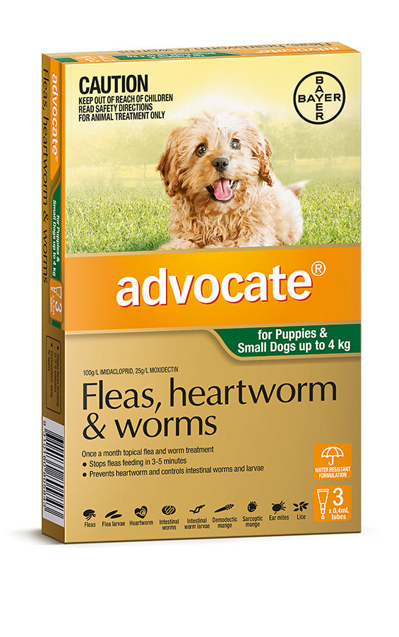 Advocate for Dogs 0-4Kg Green