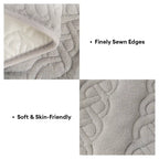 All-Season Scratch-Resistant Non-Slip Recliner Couch Cover with Elastic Straps