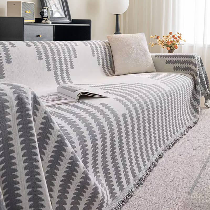 All-seasons Chenille Fabric Double-sided Anti-scratch Home Decoration Armchair Cover