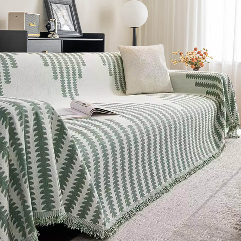 All-seasons Chenille Fabric Double-sided Anti-scratch Home Decoration Armchair Cover