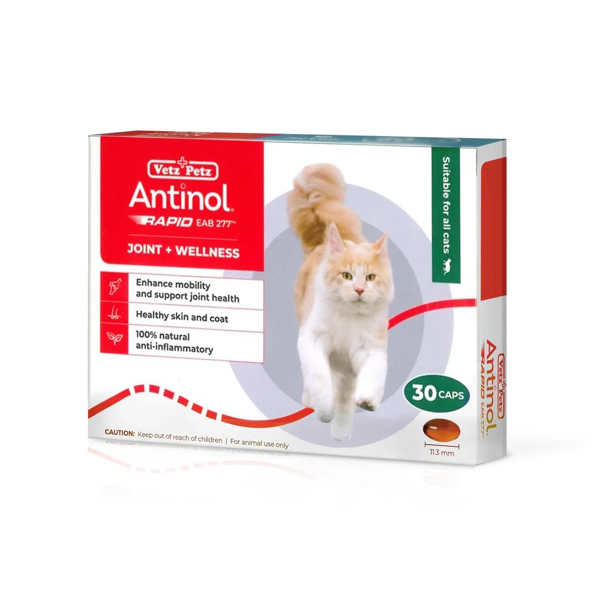 Antinol RAPID Soft Gel Capsule (Joint Supplement for Cats)