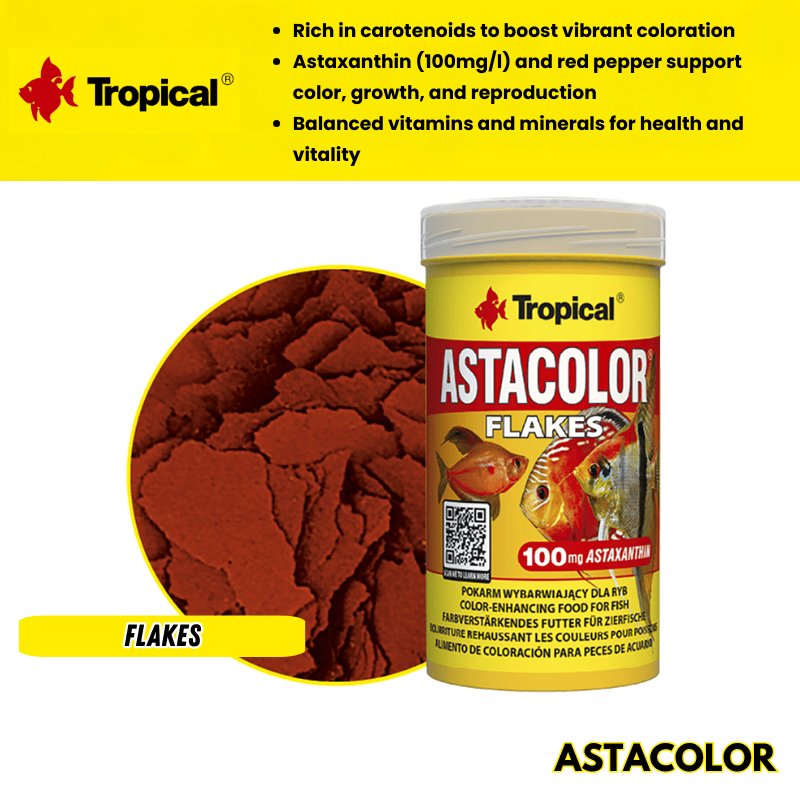 Tropical Astacolor  Flakes (high astaxanthin feed)