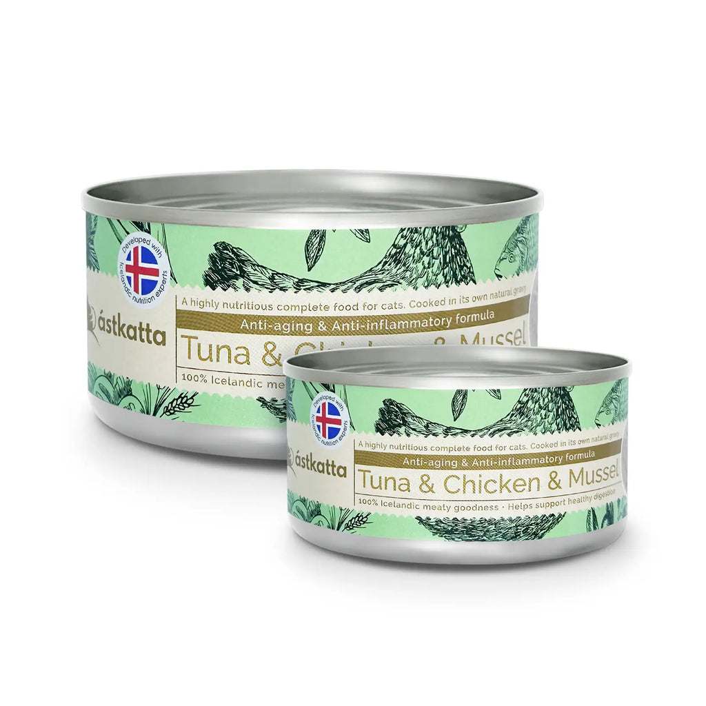 Astkatta Complete Cat Wet Food - Tuna, Chicken & Mussel