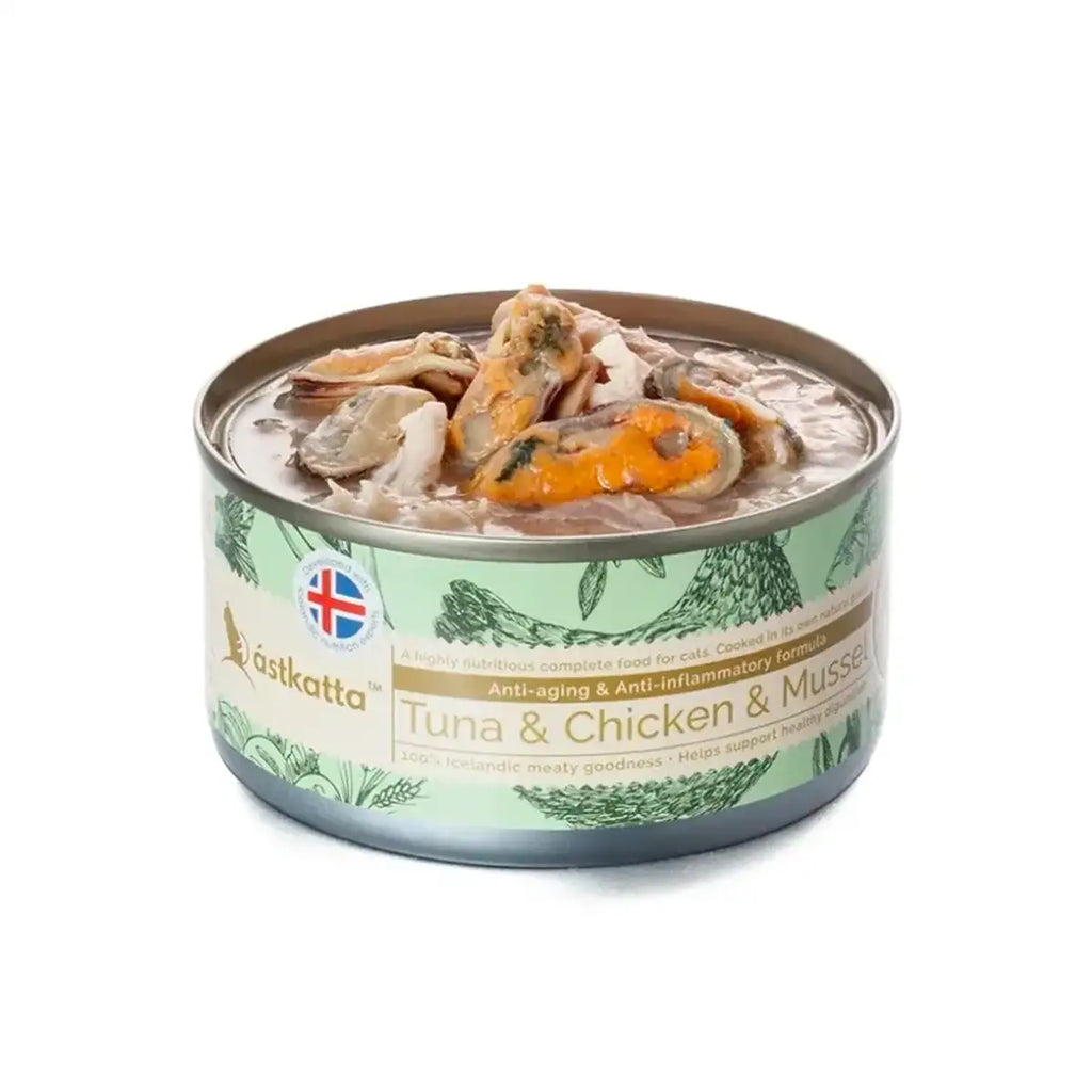 Astkatta Complete Cat Wet Food - Tuna, Chicken & Mussel