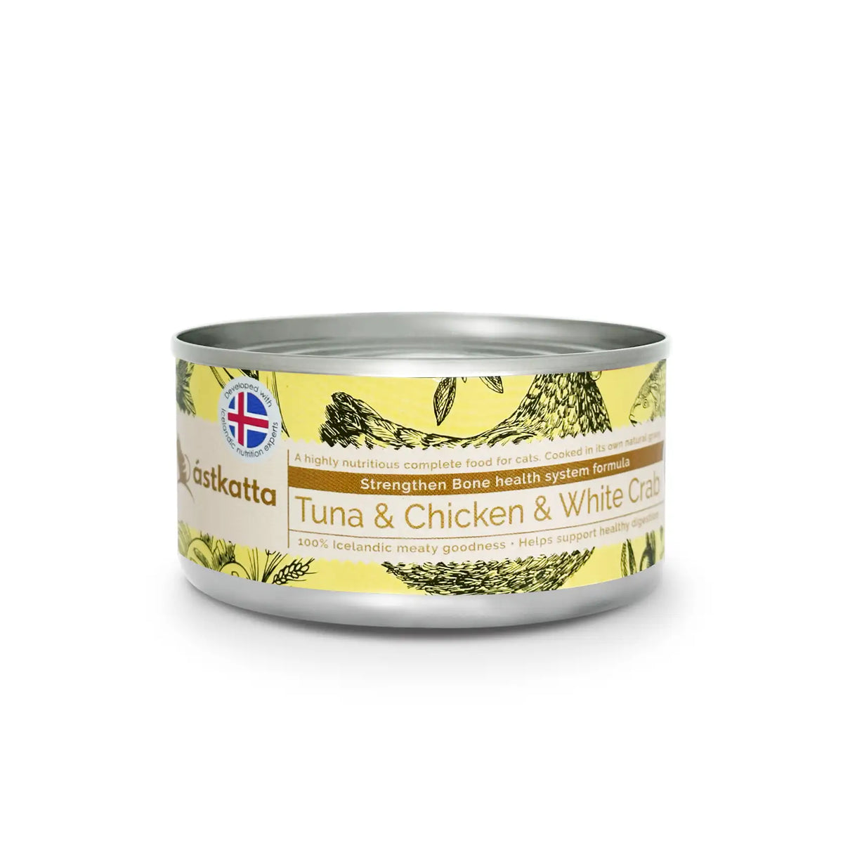 Astkatta Complete Cat Wet Food - Tuna, Chicken & White Crab