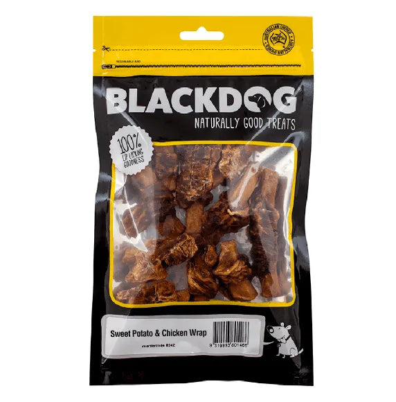 Blackdog Sweet Potato And Chicken Wrap - 150g