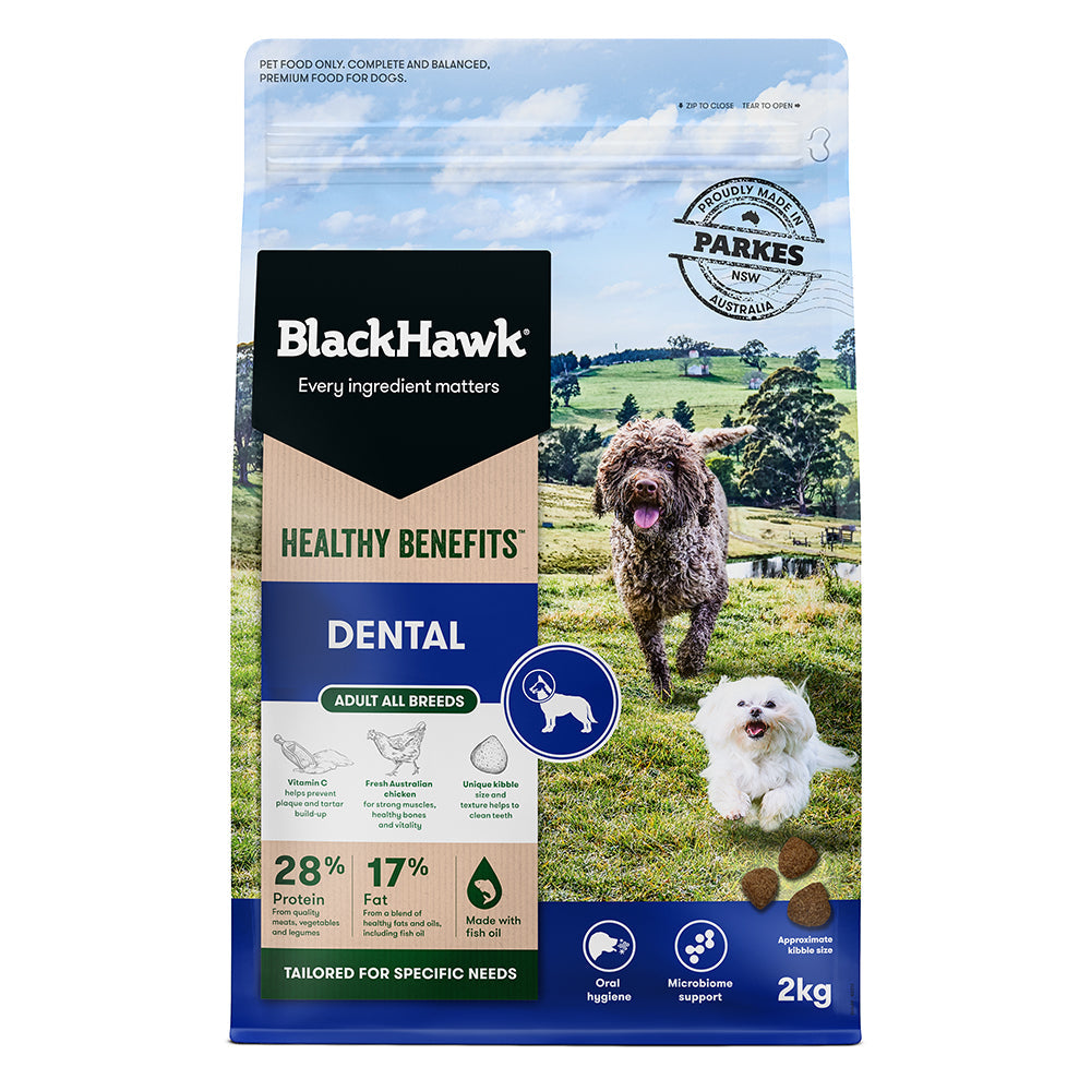 Black Hawk Healthy Benefits Dry Dog Food Dental