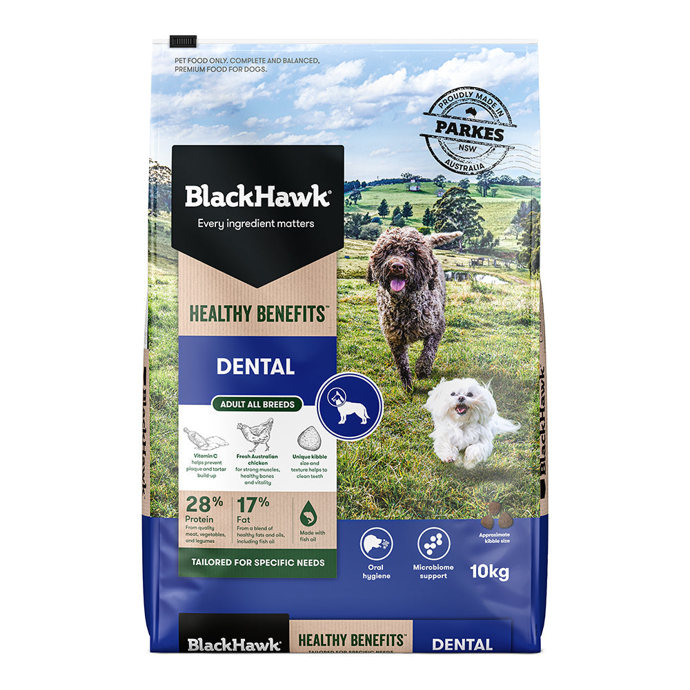 Black Hawk Healthy Benefits Dry Dog Food Dental
