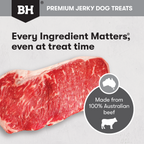 Black Hawk Dog Treats Beef Jerky Sticks