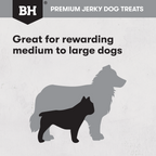 Black Hawk Dog Treats Kangaroo Jerky Straps