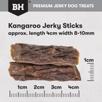 Black Hawk Dog Treats Kangaroo Jerky Sticks