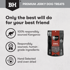 Black Hawk Dog Treats Kangaroo Jerky Sticks
