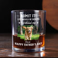 You Deserve All The Tail Wags Photo - Personalized Whiskey Glass