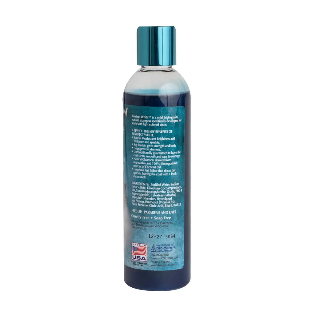 Bio-Groom - Purrfect White Conditioning Coat Brightener Shampoo for Cats 8oz