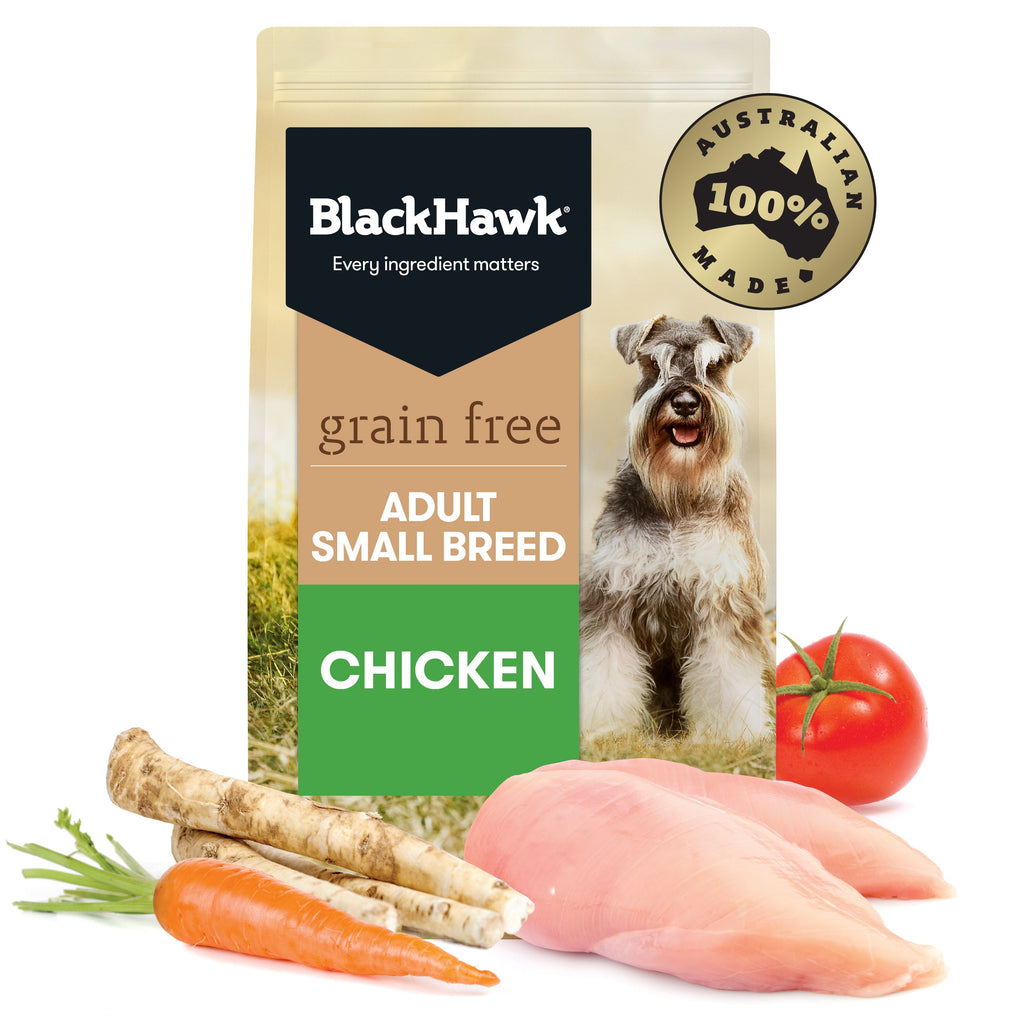 Black Hawk Dry Dog Food Grain Free Adult Small Breed Chicken