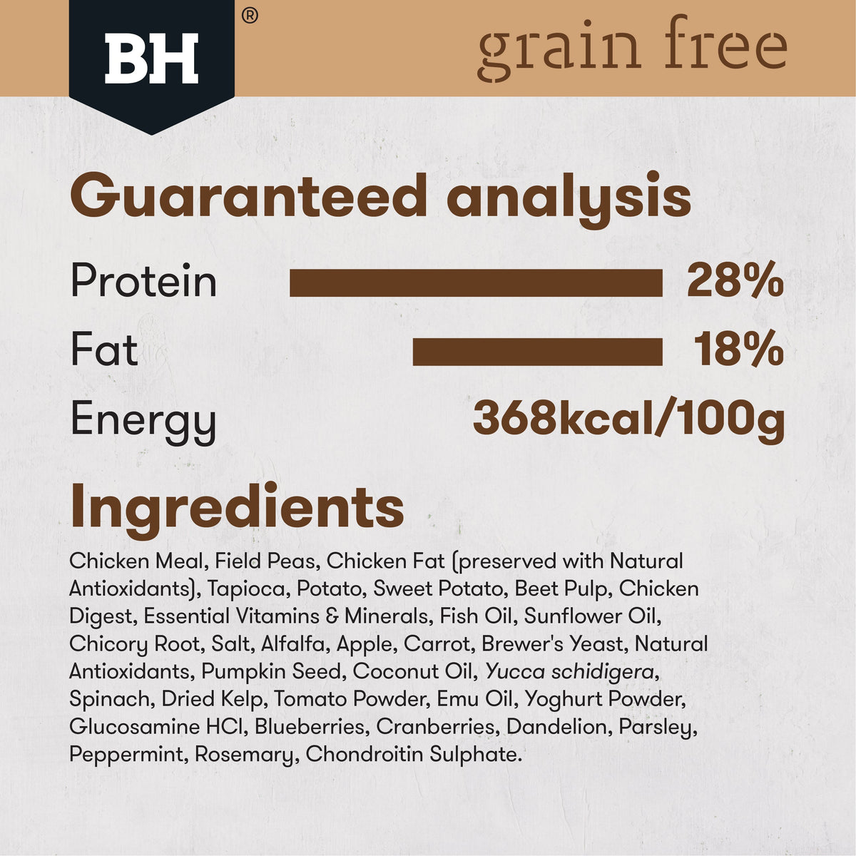 Black Hawk Dry Dog Food Grain Free Adult Small Breed Chicken