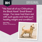 Black Hawk Dry Dog Food Original Adult Small Breed Lamb & Rice