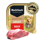 Black Hawk Wet Dog Food Tray Grain Free Beef