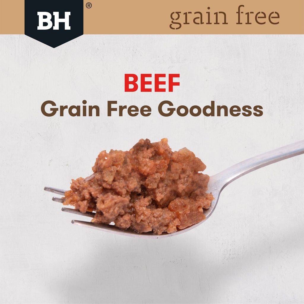 Black Hawk Wet Dog Food Tray Grain Free Beef