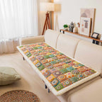 Garden Chic Cotton One-Piece Pet Friendly Protective Couch Cover