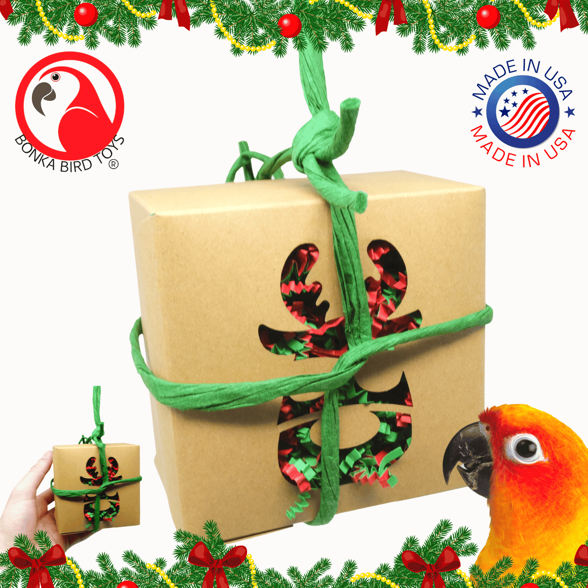 2985 Natural Christmas Box