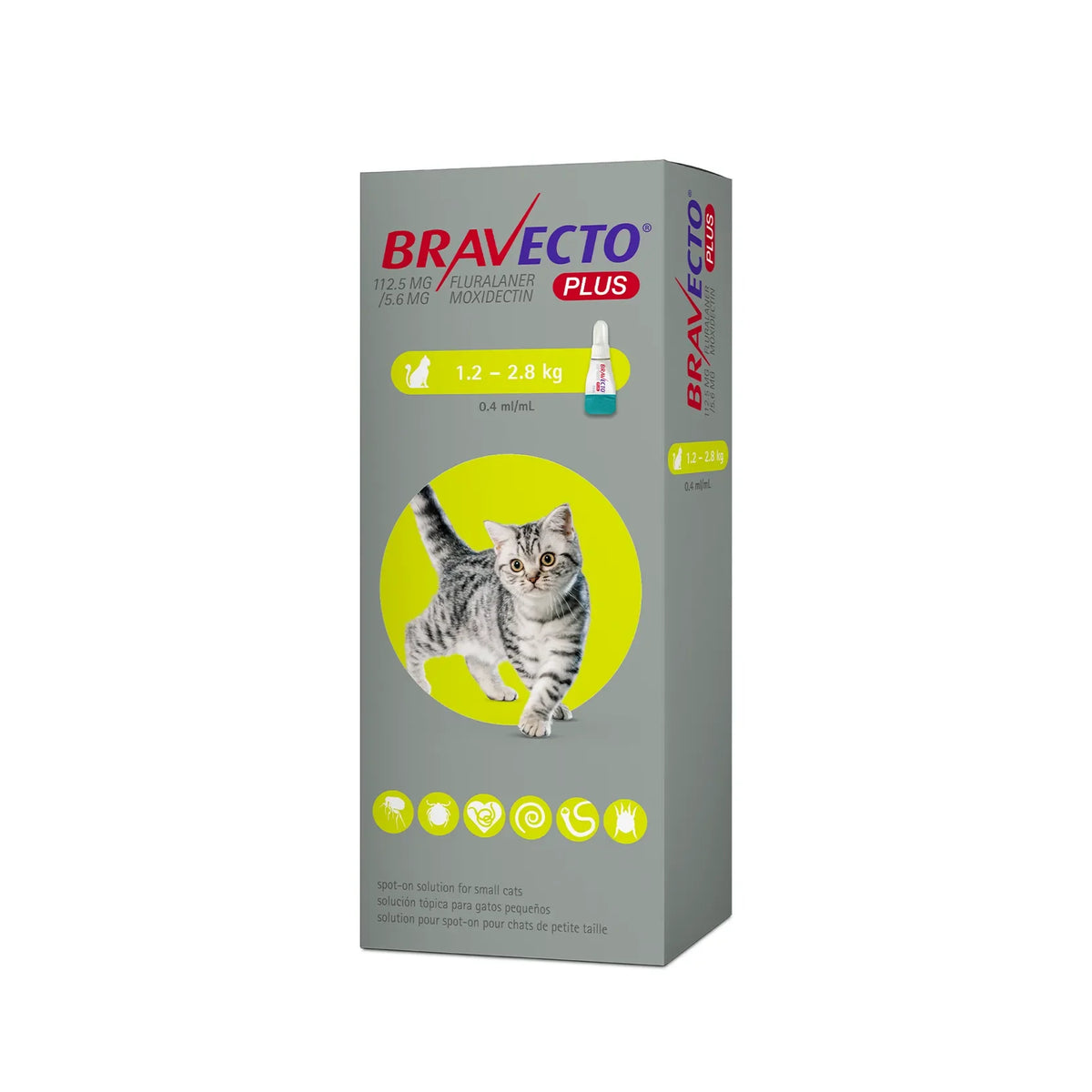 Bravecto Plus Spot-on For Cats