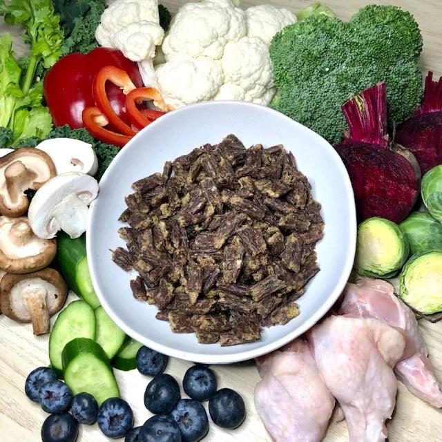 Bugsy's Premium Air Dried Raw Dog Food Chicken