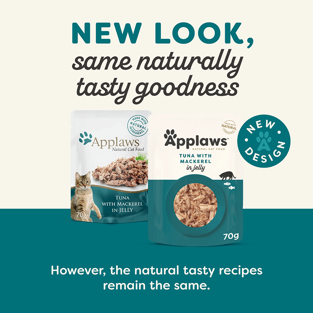 APPLAWS Tuna with Mackerel Jelly Wet Cat Food for Adult Cat