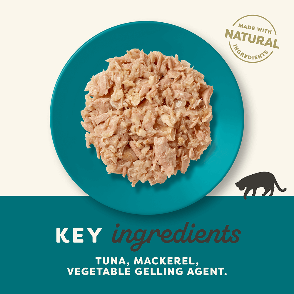 APPLAWS Tuna with Mackerel Jelly Wet Cat Food for Adult Cat