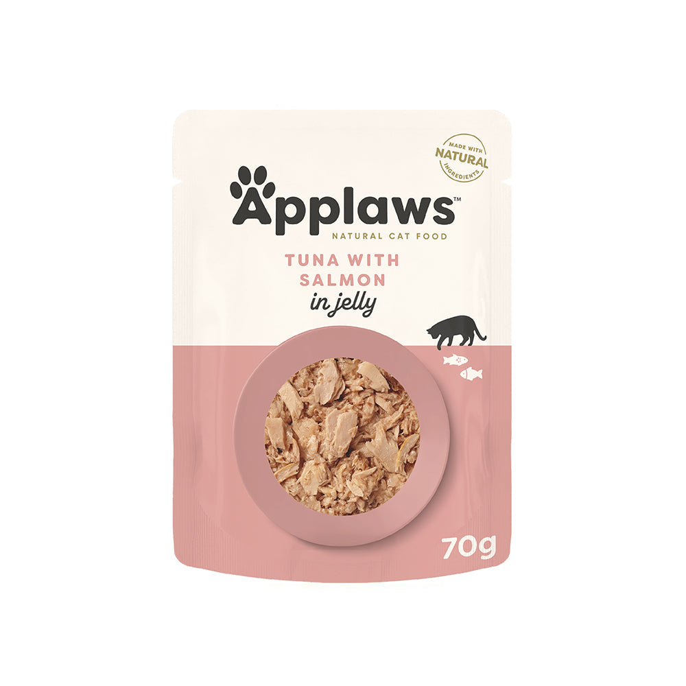 APPLAWS Tuna with Salmon Jelly Wet Cat Food for Adult Cat