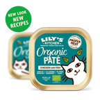 Lily's Kitchen - Wet Food For Cats - Organic Chicken with Fish Paté 85g