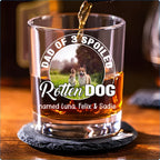 Rotten Dogs Photo - Personalized Whiskey Glass