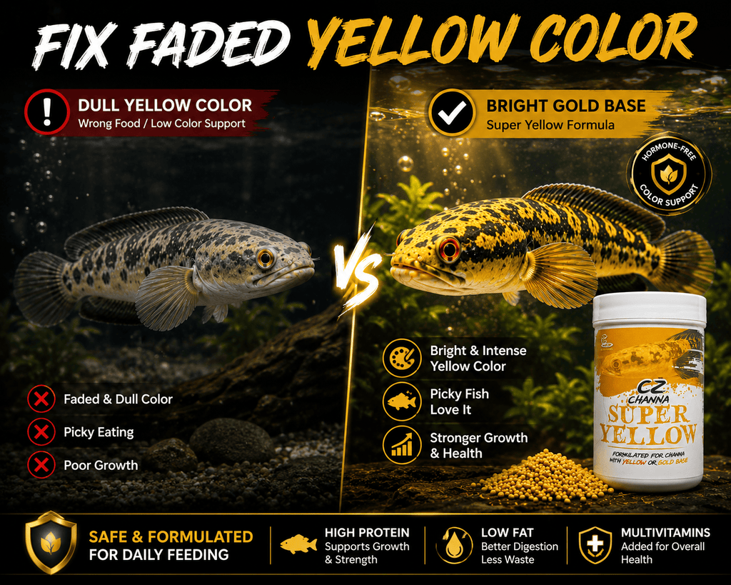 CZ Aqua Channa Super (YELLOW) 50g
