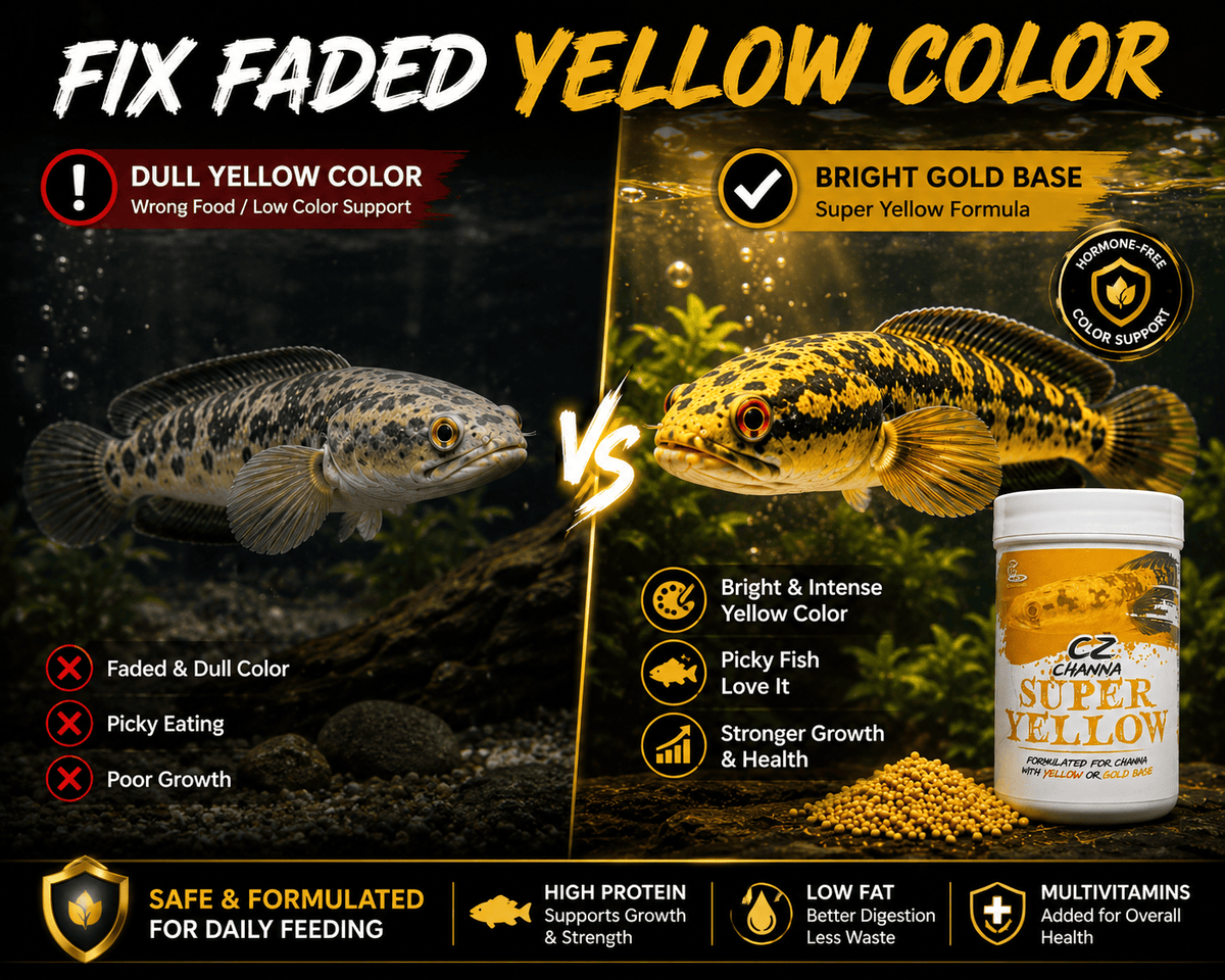 CZ Aqua Channa Super (YELLOW) 50g