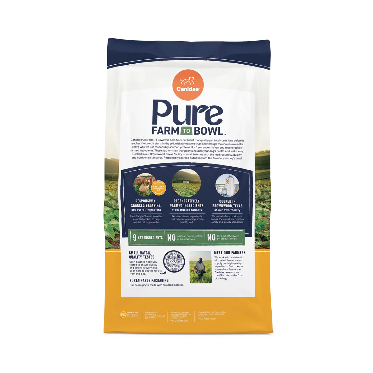Canidae PURE Grain Free Dry Dog Food - Chicken & Pea for Healthy Weight