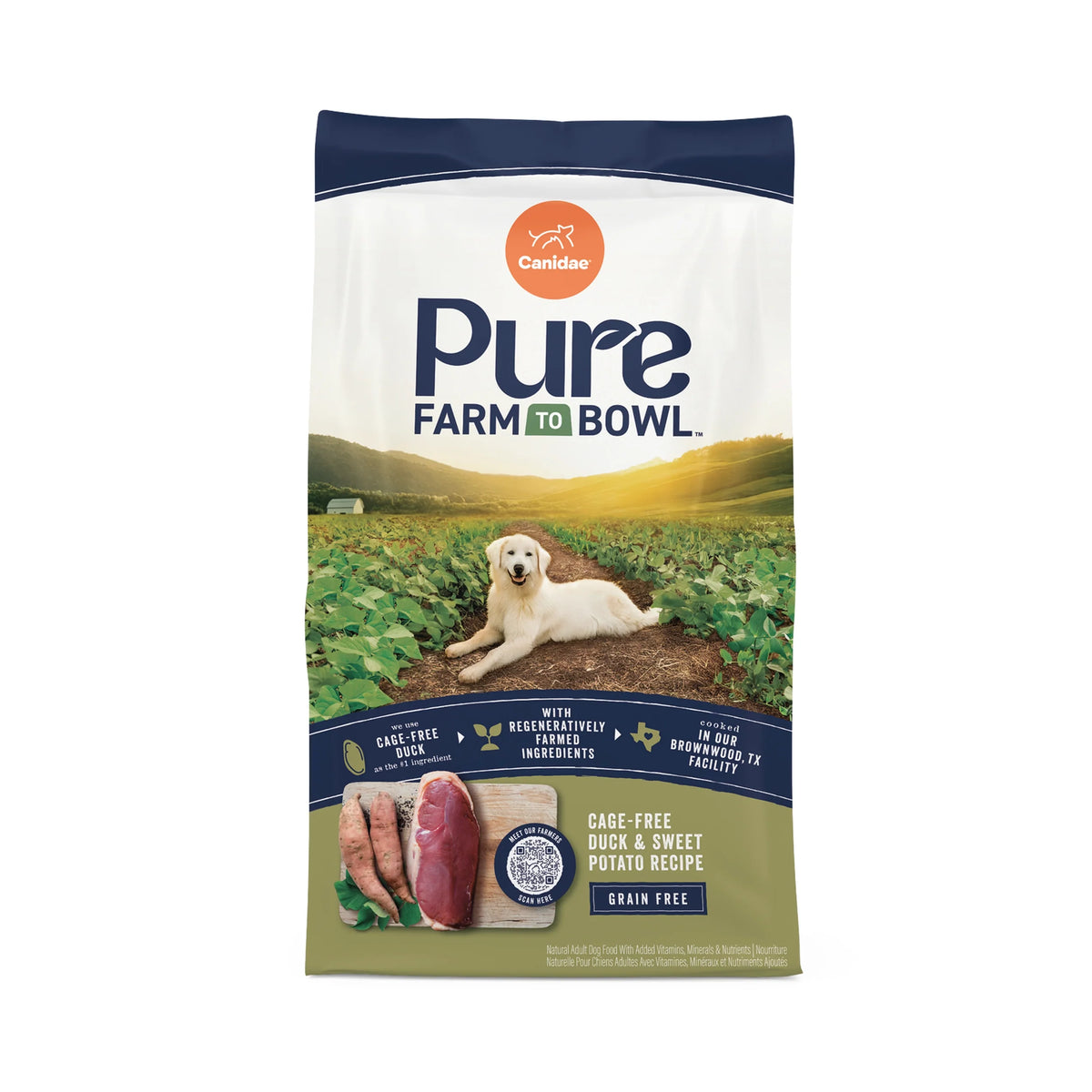 Canidae PURE Grain Free Dry Dog Food - Duck & Sweet Potato
