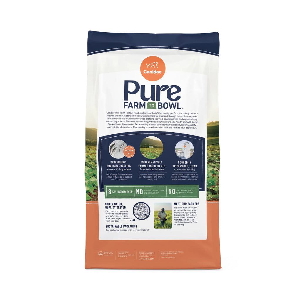Canidae PURE Grain Free Dry Dog Food - Salmon & Sweet Potato