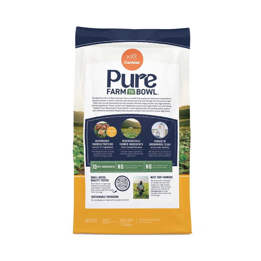 Canidae PURE Grain Free Dry Puppy Food - Chicken, Lentil & Whole Egg