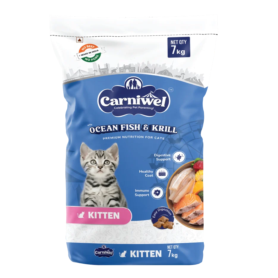 Carniwel with Ocean Fish & Krill, Dry Cat Food, Kitten