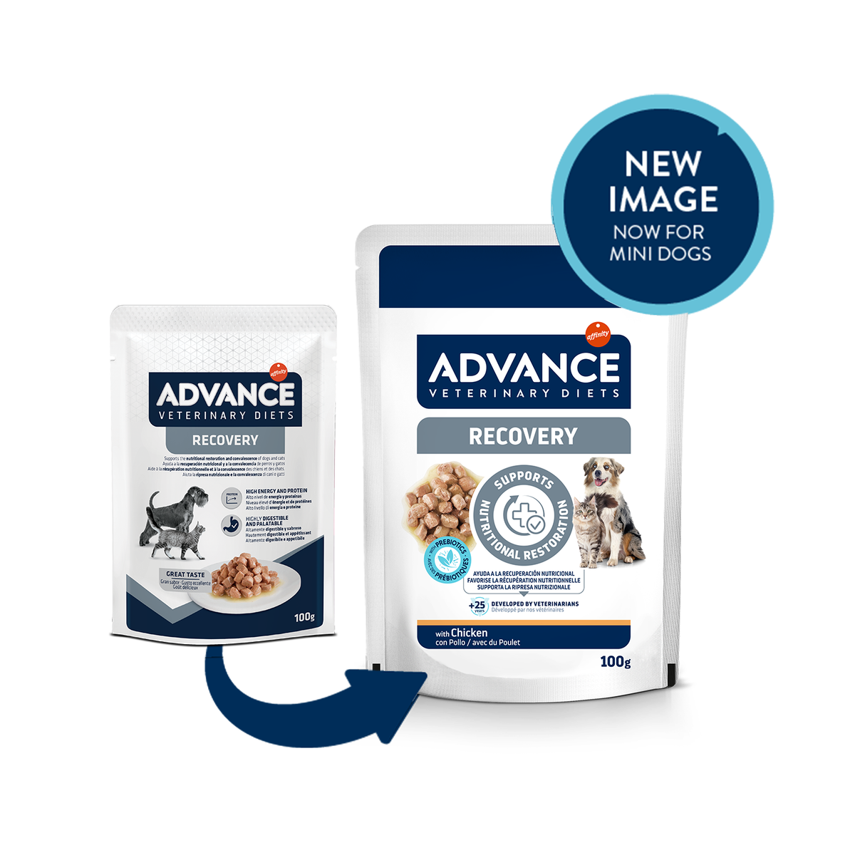 Advance - Veterinary Diets Series For Dogs & Cats - Recovery Wet Pouch