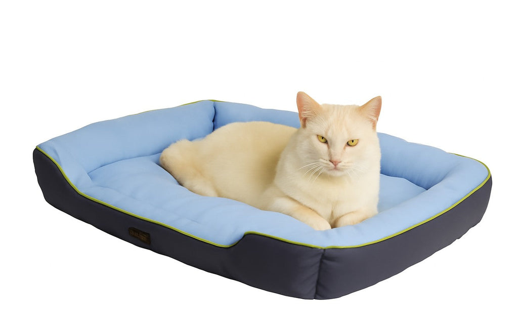 Cat Cooling Bed – Self-Cooling, Safe & Supportive Design