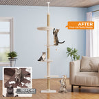 Floor to Ceiling Cat Tree 230-275cm