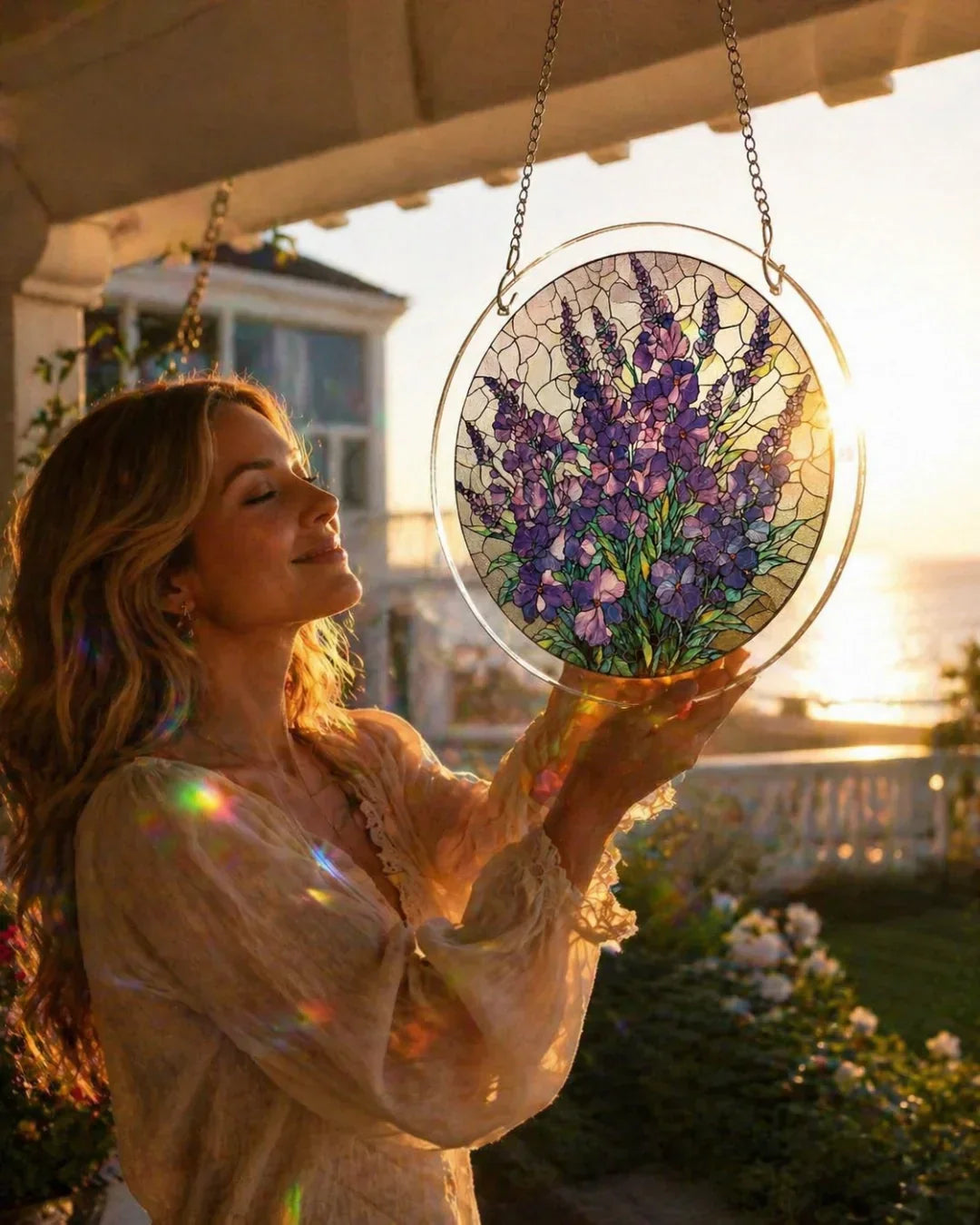 🔥LAST DAY 70% OFF 🧩Acrylic 80 Pcs Puzzle✨Suncatcher Hanging Ornament