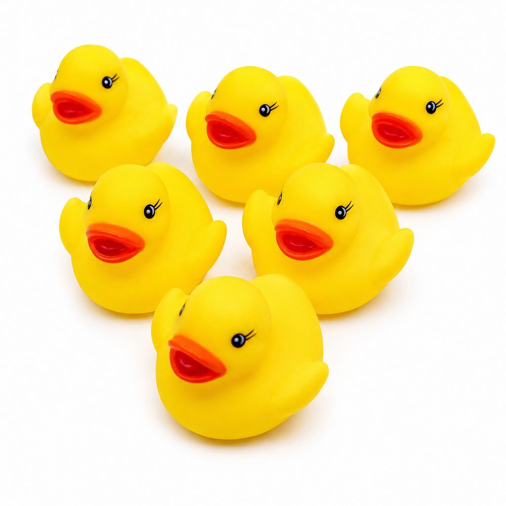 3454 Pk6 Rubber Ducky