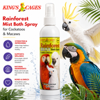 White Rainforest Mist Cockatoos and Macaw 8oz